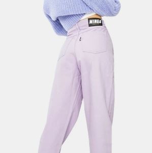 Lilac Minga Mom Jeans